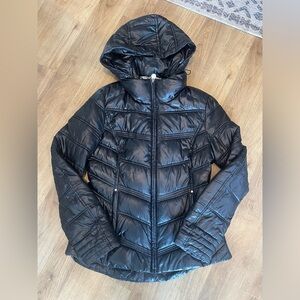 Laundry By Shelli Segal Black Puffer Jacket